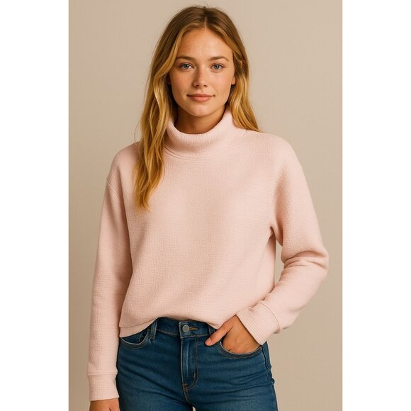 CALIA Sweaters - Calia Carrie Underwood Mock Neck Sweater Journey Collection Medium Pink Preppy